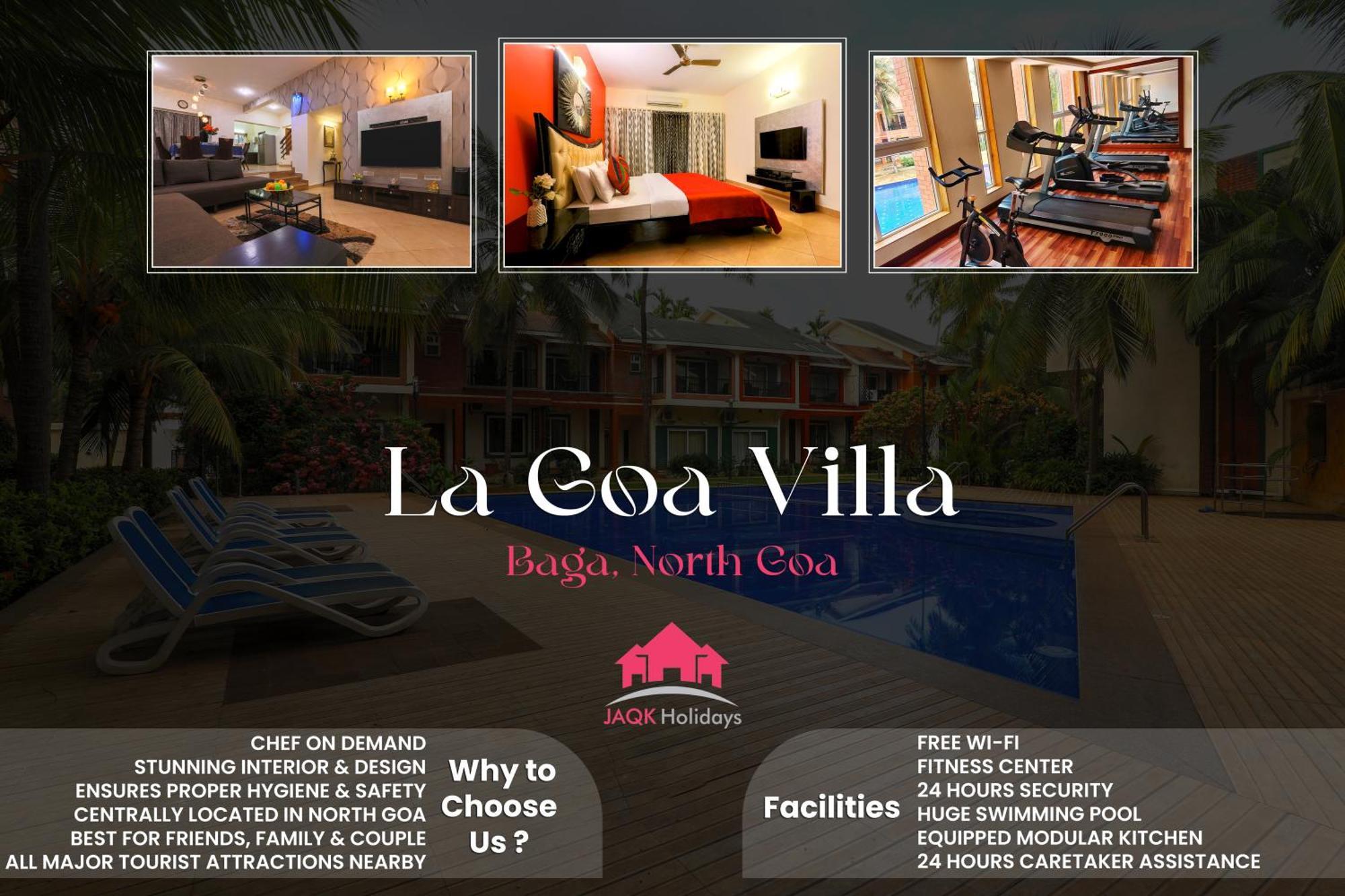 La Goa Villa - 4Bhk, バガ エクステリア 写真